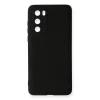 Huawei P40 Kılıf First Silikon - Siyah