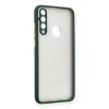 Huawei Y6p Kılıf Montreal Silikon Kapak - Yeşil