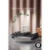 Premium Siyah Pantolon Ve Etek Askısı - 18’li Set | Ayarlanabilir Metal Kıskaçlı Lüks Seri 720507