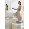 Modern Banyo Tasarımı: 2’li Premium Sızdırmaz Kapaklı Sabunluk Seti - Hijyenik Seyahat Kutusu