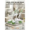 3lü Profesyonel Temizlik Fırçası Seti - Ergonomik Banyo, Lavabo Ve Bulaşık Fırçası 723095