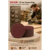 12 Adet 180 Kum Yuvarlak Cırtlı Zımpara Diski 115 Mm Deliksiz Zımpara Kağıdı 723218