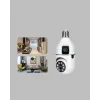 İki Yönlü Sesli WiFi Kamera – Ampul Tipi Ev ve Ofis Güvenlik Kamerası