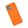 İnfinix Hot 10 Play Kılıf Nano İçi Kadife Silikon - Turuncu