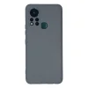 İnfinix Hot 11s Kılıf Nano İçi Kadife Silikon - Gri