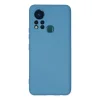 İnfinix Hot 11s Kılıf Nano İçi Kadife Silikon - Mavi