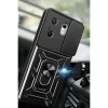 İnfinix Zero 30 4g Kılıf Pars Lens Yüzüklü Silikon - Siyah