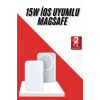 İOS Uyumlu Magsafe Kablosuz 15w Şarj Powerbank Magesafe