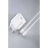 İOS Uyumlu Type-C Girişli Hızlı Şarj 15/15 Pro Max Adaptör ve Kablosu
