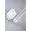 İOS Uyumlu Type-C Girişli Hızlı Şarj 15/15 Pro Max Adaptör ve Kablosu