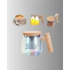 IP6 Su Geçirmez Şarjlı Kupa – 3D Karıştırma, Sabit Sıcaklık, 400 ml