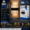 IP66 50.000 SAAT LED ÖMRÜ 10W İNCİ LED APLİK DUVAR LAMBASI ARS-348956 (5047)