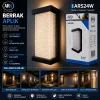 IP66 50.000 SAAT LED ÖMRÜ 22W BERRAK LED APLİK DUVAR LAMBASI ARS-348954 (5047)