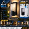 IP66 50.000 SAAT LED ÖMRÜ 22W KÖŞK LED APLİK DUVAR LAMBASI ARS-348955 (5047)