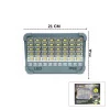 IP66 GÜNEŞ ENERJİLİ LED IŞIK SOLAR PROJEKTÖR - POWERBANK ÇAKARLI KAMP - DIŞ MEKAN PS-D002A (5047)
