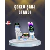 iPhone, AirPods ve Akıllı Saat Uyumlu Çoklu Şarj Cihazı