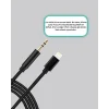 iPhone Uyumlu Lightning 3.5mm Aux Adaptör Kablo Stereo Ses Aktarım