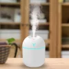 Işıklı Kuru Havayı Azaltan ve Aromaterapi Deneyimi Sunan Hava ve Oda Nemlendirici 220 ML 8x8x10cm (5047)