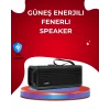 J-IPOX P520 Solar Enerjili Bluetooth Hoparlör FM Radyolu 8W Ses