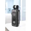 Kablolu Makaralı Bluetooth Kulaklık Uzun Pil Ömrü Dijital Göstergeli