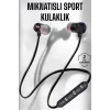 Kablolu Mıknatıslı Sport Kulaklık Bluetooth Bağlantılı