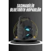 Kablosuz Bluetooth Hoparlör Ses Bombası RGB Işıklı Taşınabilir Yüksek Ses Kaliteli