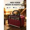 Kablosuz Bluetooth Hoparlör – Yüksek Ses Kalitesi, Uzun Pil Ömrü, FM ve AM Radyo Fonksiyonu