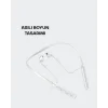 Kablosuz Bluetooth Kulaklık – Boyun Askılı, 100 Saat Pil Ömrü