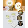 Kablosuz Gün Işığı 3’lü LED Spot Lamba Kumandalı