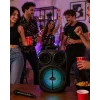 Kablosuz Karaoke Hoparlör Mikrofonlu RGB Işıklı 6.5 İnç Bluetooth Speaker Taşınabilir