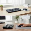 Kablosuz Lacivert Bluetooth Klavye Mouse Seti – Yuvarlak Tuşlu Tasarım, Türkçe Q Dizilim, Taşınabilir, Ev ve Ofis Kullanımına Uygun (5047)