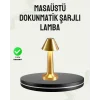 Kablosuz LED Masa Lambası 1800mAh 3 Renk Aydınlatma Dokunmatik