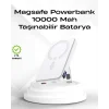 Kablosuz MagSafe Powerbank – iPhone Uyumlu, 10000 mAh, Isı Dağılımlı