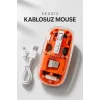 Kablosuz Mouse Fare 5.0 Bluetooth Bağlantılı USB Girişli