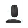 Kablosuz Mouse Fare Şarjlı Bluetooth Wireless Çift Modlu Sessiz