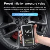 Kablosuz Oto Araç Mini 4000mAh 150 PSI Işıklı Oto Hava Kompresörü KA-760 (5047)