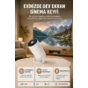 Kablosuz Projeksiyon Cihazı 4K Destekli HDMI USB Oyun Uyumlu
