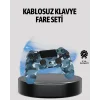 Kablosuz PS4 Controller Çift Motorlu Dayanıklı Gamepad