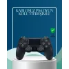 Kablosuz PS4 Oyun Kolu Çift Motor Titreşimli Uzun Bataryalı