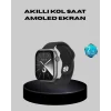 Kablosuz Şarjlı Akıllı Saat Bluetooth Arama Bildirim Destekli Uzun Pil Ömürlü