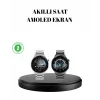Kablosuz Şarjlı Bluetooth Görüşmeli Akıllı Saat – Android & iOS Uyumlu