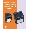 Kablosuz Solar LED Lamba | Bahçe, Veranda, Merdiven Işığı, Otomatik Aç-Kapa Sensörlü
