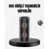 Kablosuz Stereo Hoparlör USB + SD Kart + AUX Destekli Bluetooth 5.0