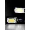 Kafa Lambası Led Fener Pratik Taşınabilir Ayarlanabilir USB Şarjlı