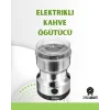 Kahve ve Baharat Değirmeni | Kompakt, Hafif, Hızlı Öğütme, Şeffaf Kapaklı, Kolay Kullanım
