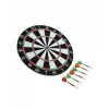 Kaliteli Ahşap Dart Tahtası 12 İnç  4 Dart Ok Seti