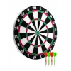 Kaliteli Ahşap Dart Tahtası 12 İnç  4 Dart Ok Seti