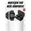 Kaliteli Akıllı Saat ve Kaliteli Bluetooth Kulaklık ANC Özelliği Uzun Pil Ömrü