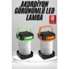 Kamp Feneri Lambası Solar Güneş Enerji Portatif Işıldak Şarjlı