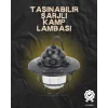 Kamp ve Bahçe İçin Retro LED Fener – Sıcak Işık, Uzun Ömürlü Batarya